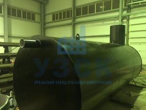 Резервуар горизонтальный стальной наземный в Пушкино
