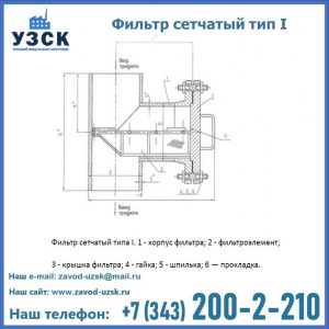 Фильтр сетчатый ФС по Т-ММ-11-2003 в Пушкино