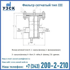Фильтр сетчатый ФС по Т-ММ-11-2003 в Пушкино