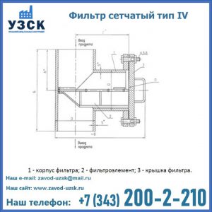 Фильтр сетчатый ФС по Т-ММ-11-2003 в Пушкино