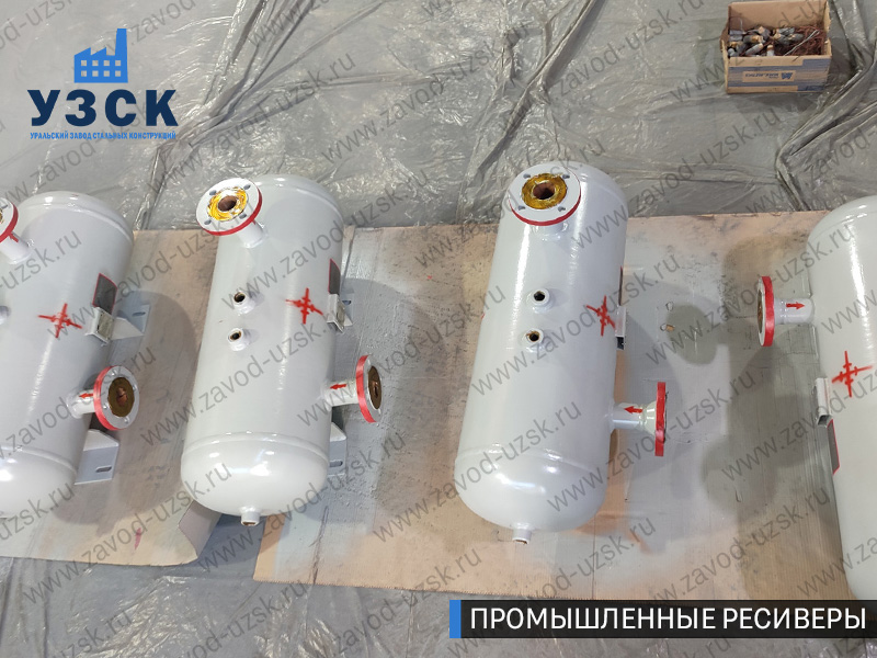 фотография емкостных ресиверов газа Пушкино